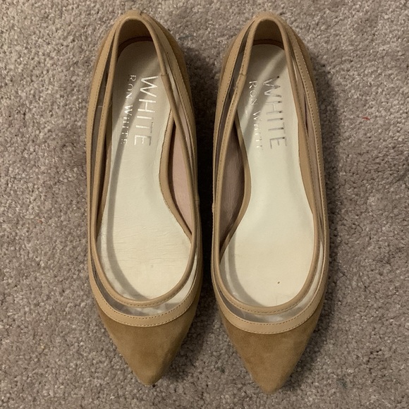 Ron White tan suede flats - Picture 3 of 7